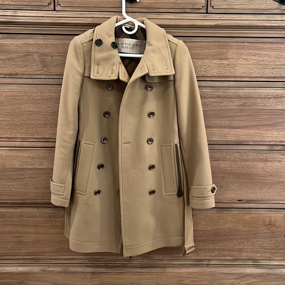 Burberry Wool Trench Coat